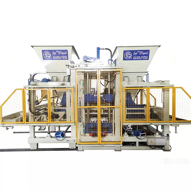 Máquina para fazer blocos de concreto QFT9-16