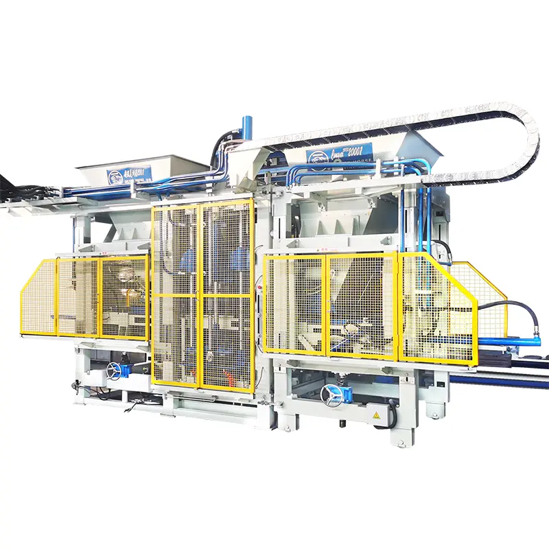 Máquina automática para fabricar blocos de concreto QFT9-16