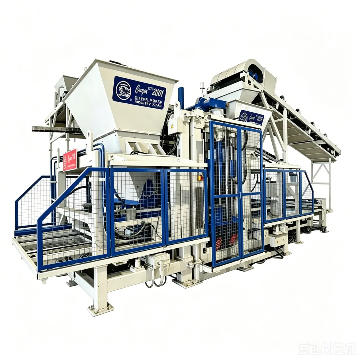 Máquina formadora de bloco vibratório QFT9-16